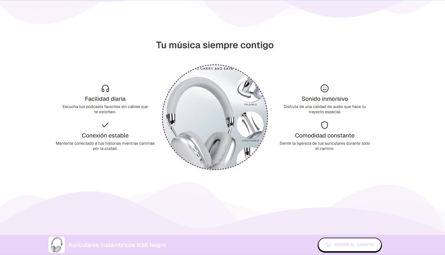 Especificaciones